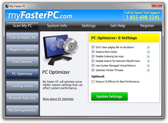 PC Optimizer Tool